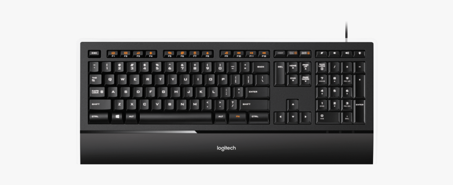Logitech K740, Transparent Clipart