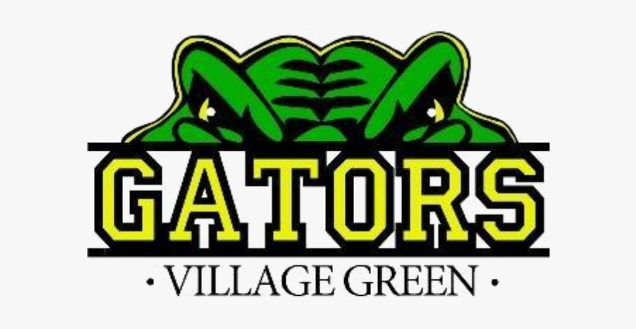 Village Green Gators Swim Team Logo - Bengkel Racing, Transparent Clipart