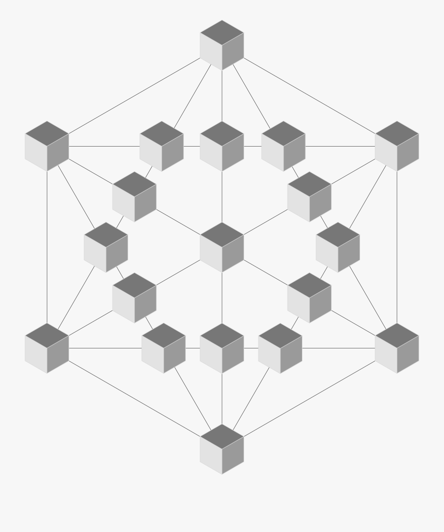 Connections Big Image Png - Cube Connections, Transparent Clipart