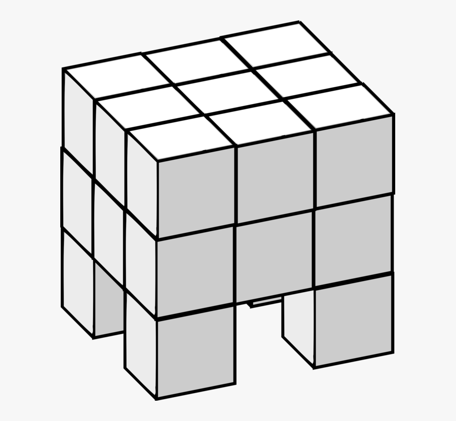 All Photo Png Clipart - Rubik's Cube Drawing Png, Transparent Clipart