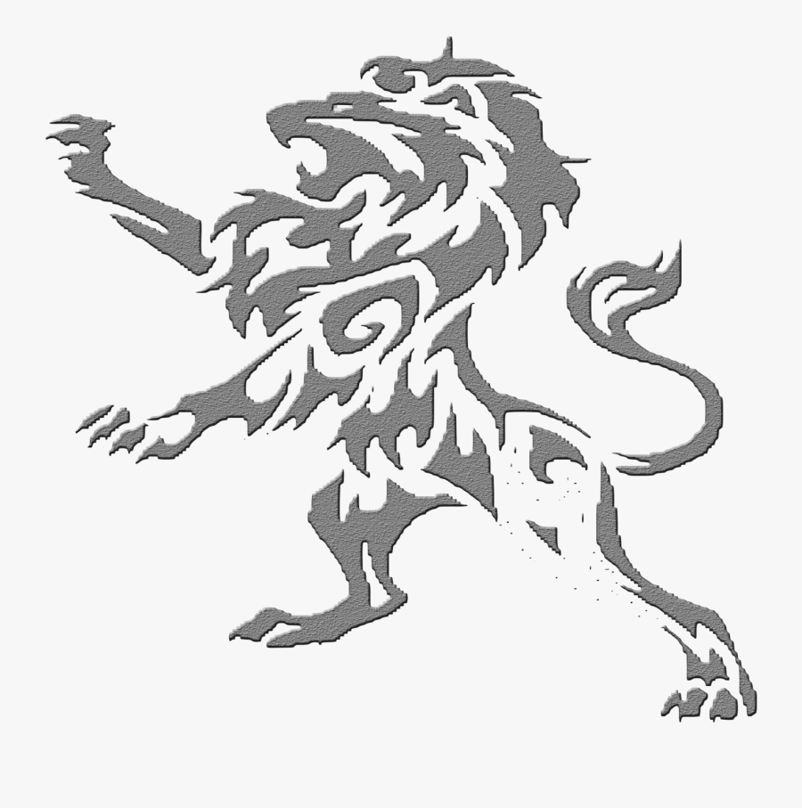 Tattoo Lion Leo Sleeve Artist Png Download Free Clipart - Tribal Lion Tattoo Drawing, Transparent Clipart