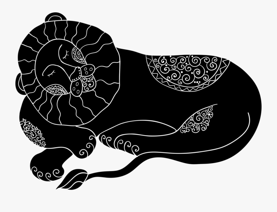 Leo Sign Lion, Transparent Clipart