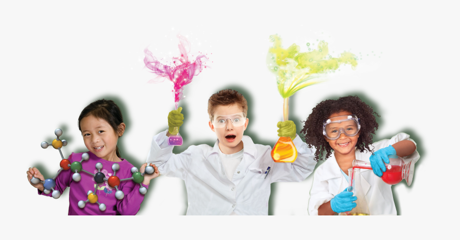 Mad Science Kids, Transparent Clipart