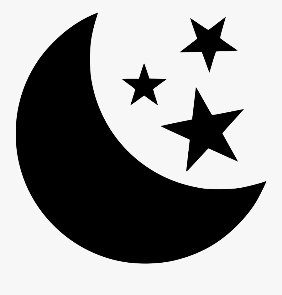 Moon Icon Free Download Png Moon Svg - Moon And Stars Svg, Transparent Clipart