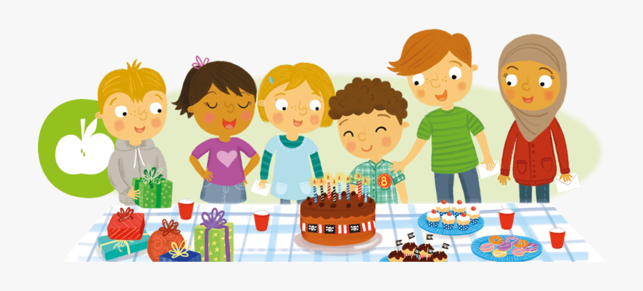 Birthday Food And Drinks, Transparent Clipart