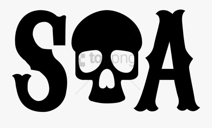 Head,personal Protective And White,symbol,clip Art,costume,eyewear,art - Son Of Anarchy Png, Transparent Clipart