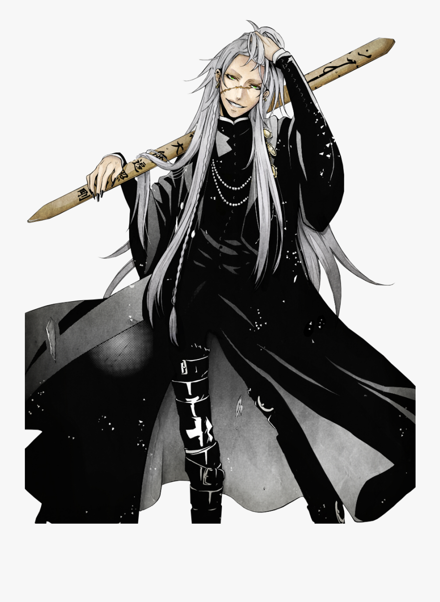 Clipart Royalty Free Stock Black Butler X Reader Part - Undertaker Black Butler, Transparent Clipart
