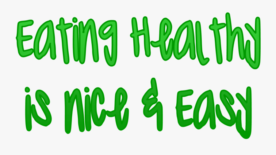 Healthy Living Pyramid - Calligraphy, Transparent Clipart