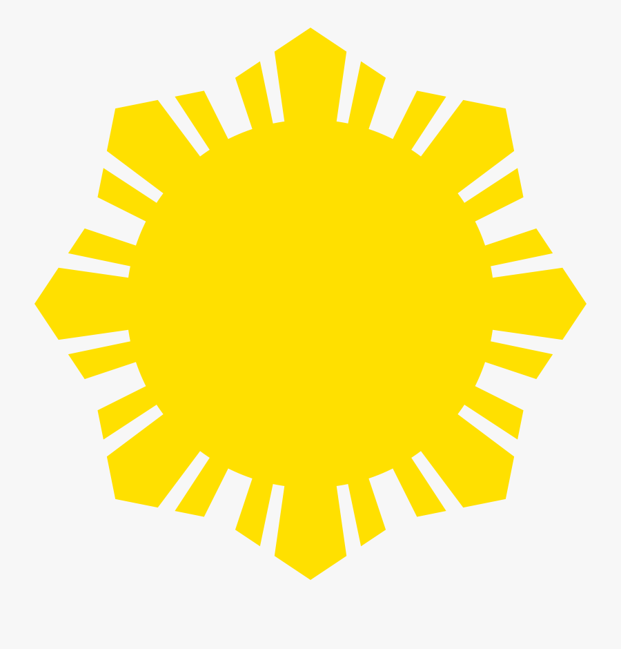 Flag Of The Philippines Philippine Declaration Of Independence - Black Philippine Sun Png, Transparent Clipart