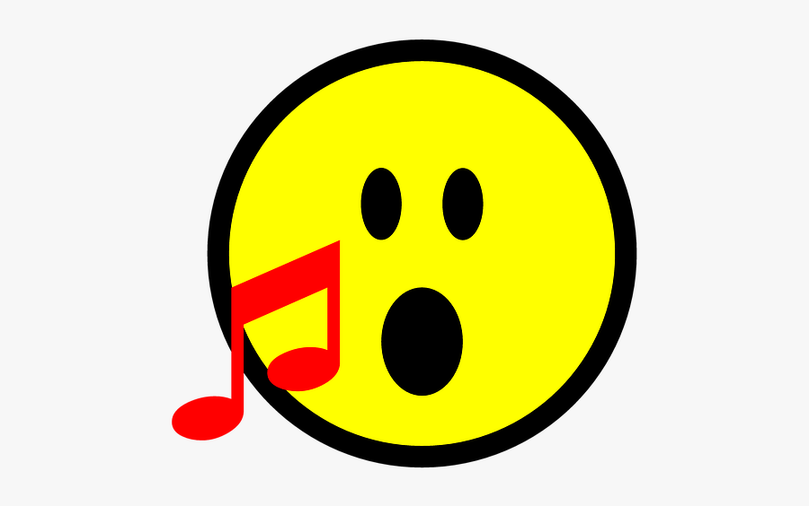 Emoji Transparent Free Illustration Emoji Sing Singing - Transparent Singing Emoji Png, Transparent Clipart