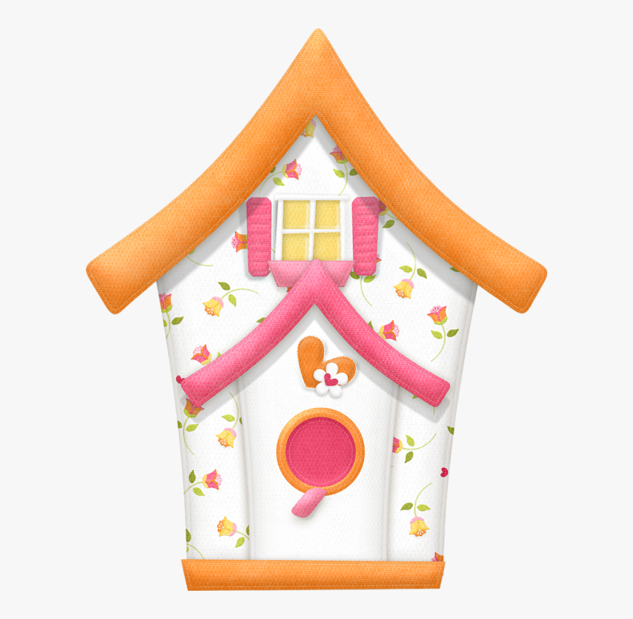 Shabby Chic Bird House Png, Transparent Clipart