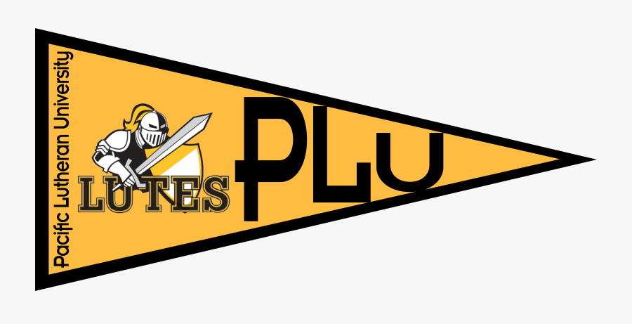 Pacific Lutheran University Gear - Pacific Lutheran University Pennant Clip Art, Transparent Clipart