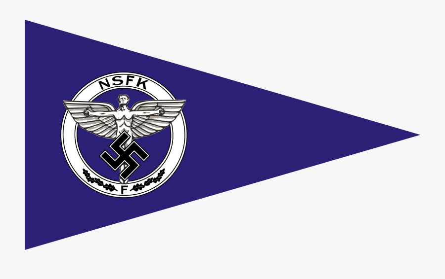 Pennant Svg College - National Socialist Flyers Corps, Transparent Clipart