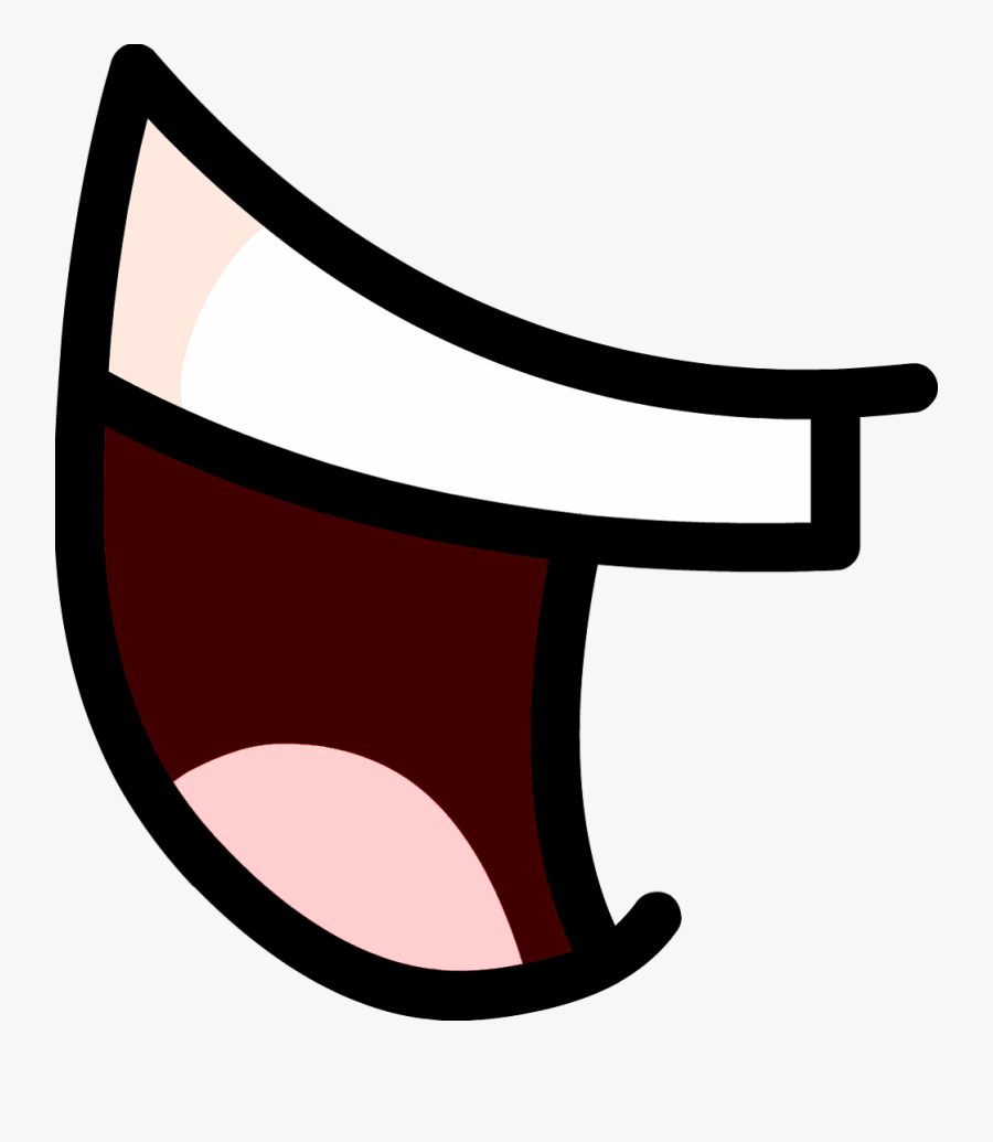 Clipart Transparent Library Image Akward Png Object - Smiling Mouth Cartoon Png, Transparent Clipart