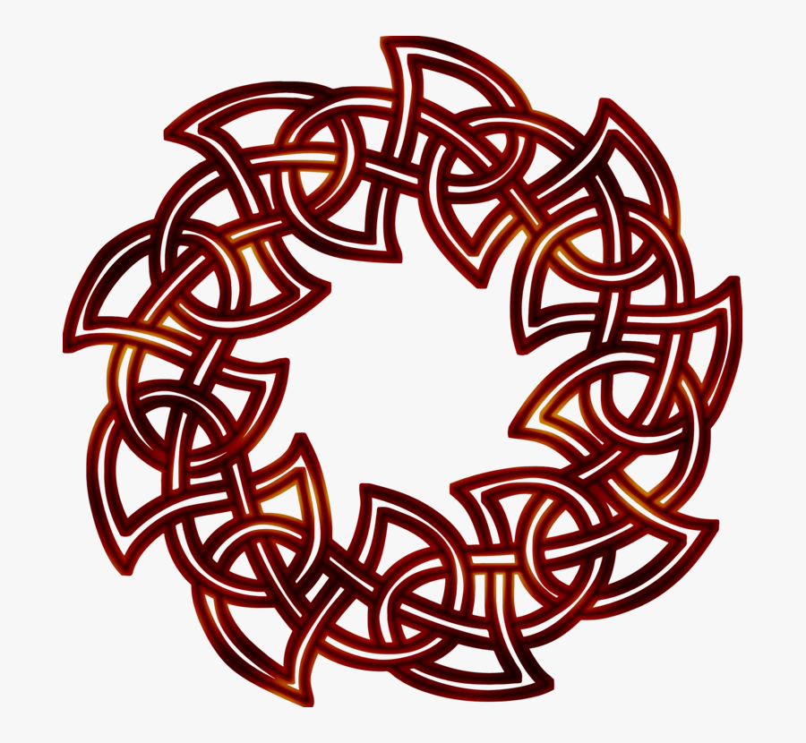 Flower,symmetry,artwork - Celtic Knot, Transparent Clipart