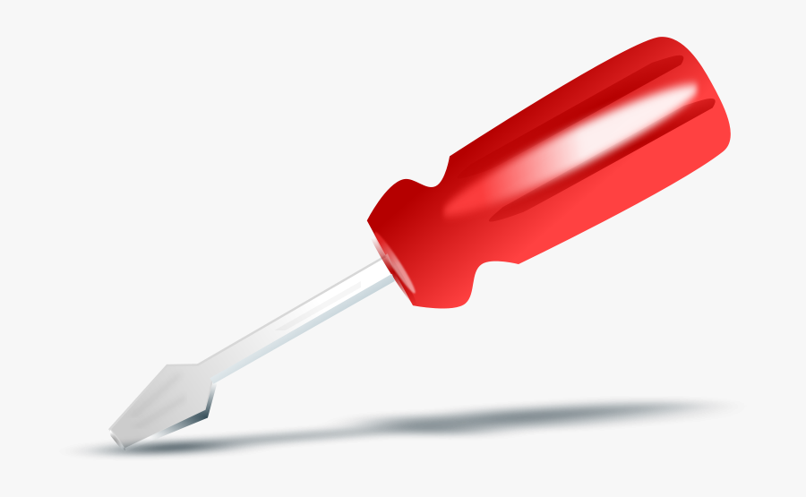 Screwdriver Icon - Red Screwdriver Clipart, Transparent Clipart