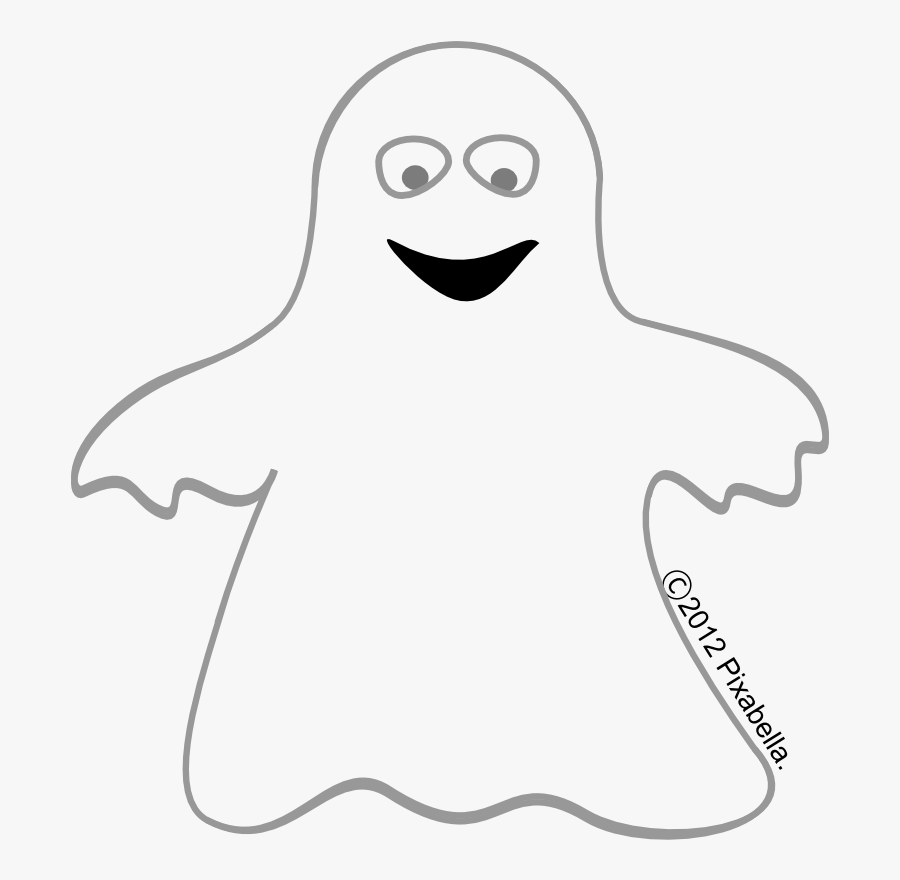 Cute Ghost Clipart - Ghost Clipart, Transparent Clipart