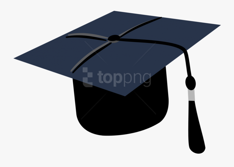 Blue Graduation Cap Png, Transparent Clipart