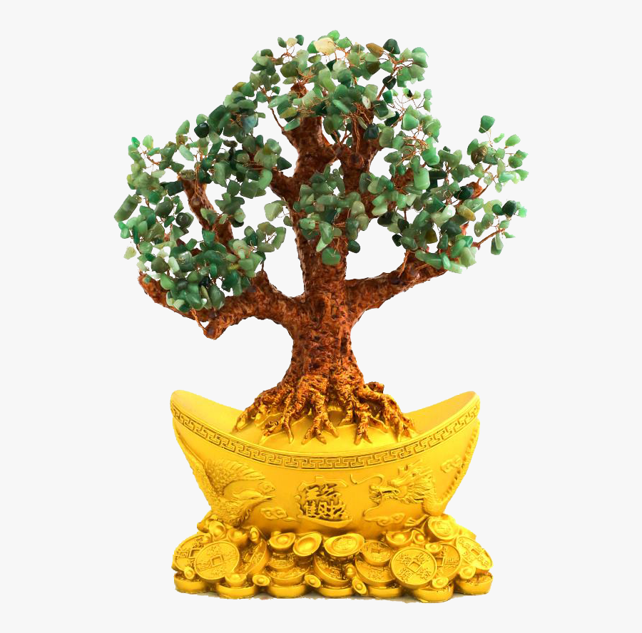 Bonsai Charmant Lucky Bonsai Tree Innerhalb Flowerpot - Sageretia Theezans, Transparent Clipart