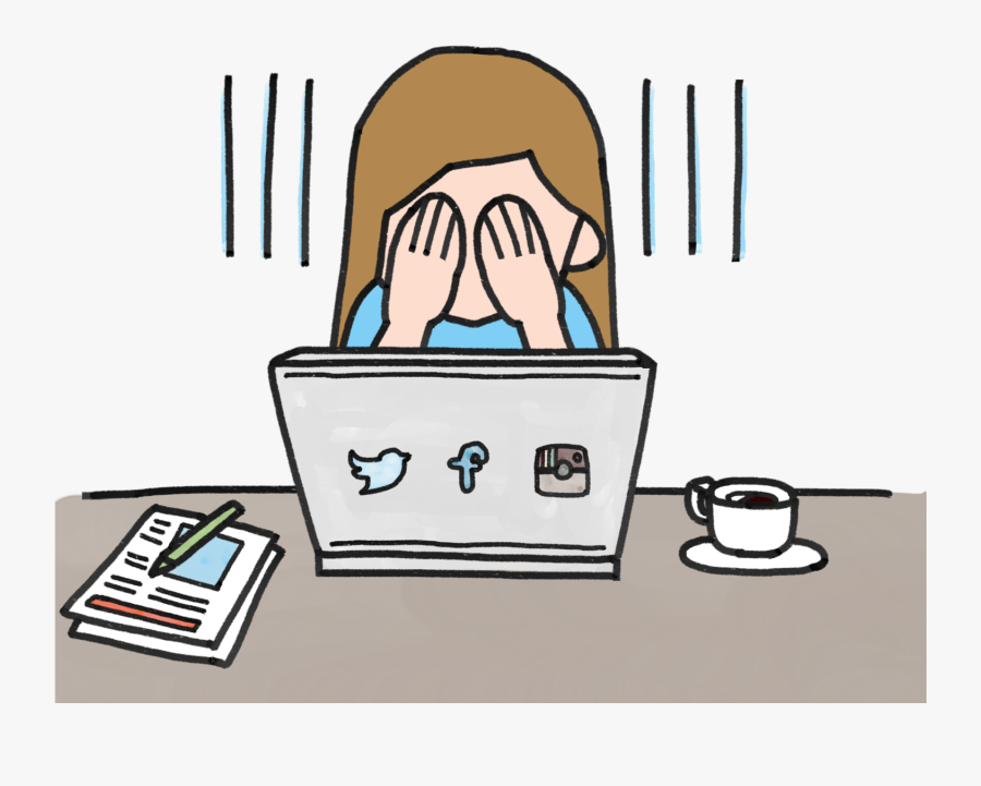 If You"re A Business Owner With An Online Presence - Cyber Bullying Cartoon Png, Transparent Clipart