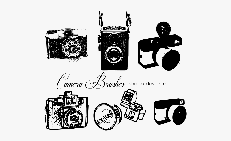 Free Brushes Photoshop Pinterest - Camera Brush Photoshop, Transparent Clipart