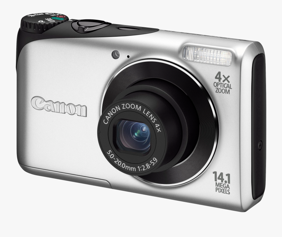 Old Style Photo Camera Download - Canon Camera Powershot A2200, Transparent Clipart