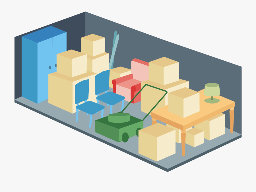 Self Storage, Transparent Clipart