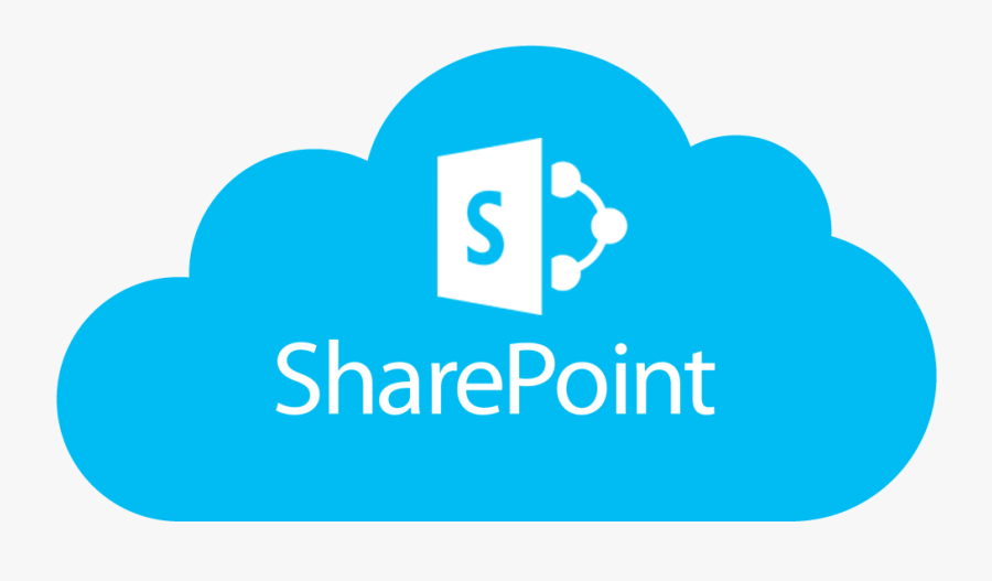 Azure Cloud Storage - Sharepoint Cloud, Transparent Clipart