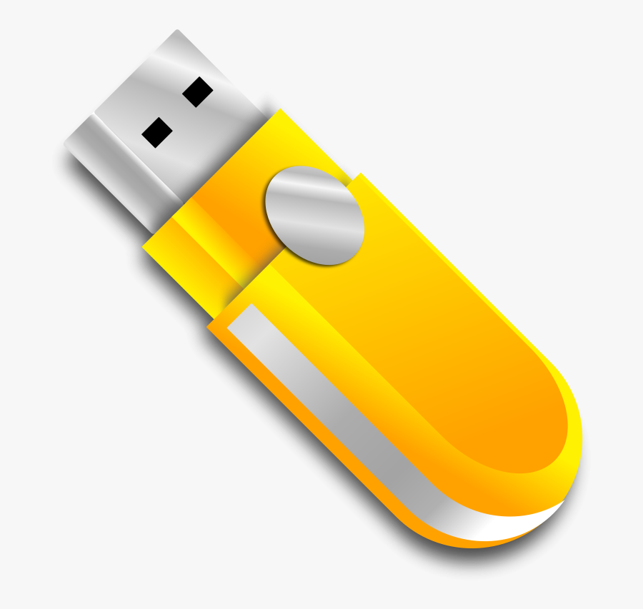 Usb Key - Usb Flash Drive Clipart, Transparent Clipart