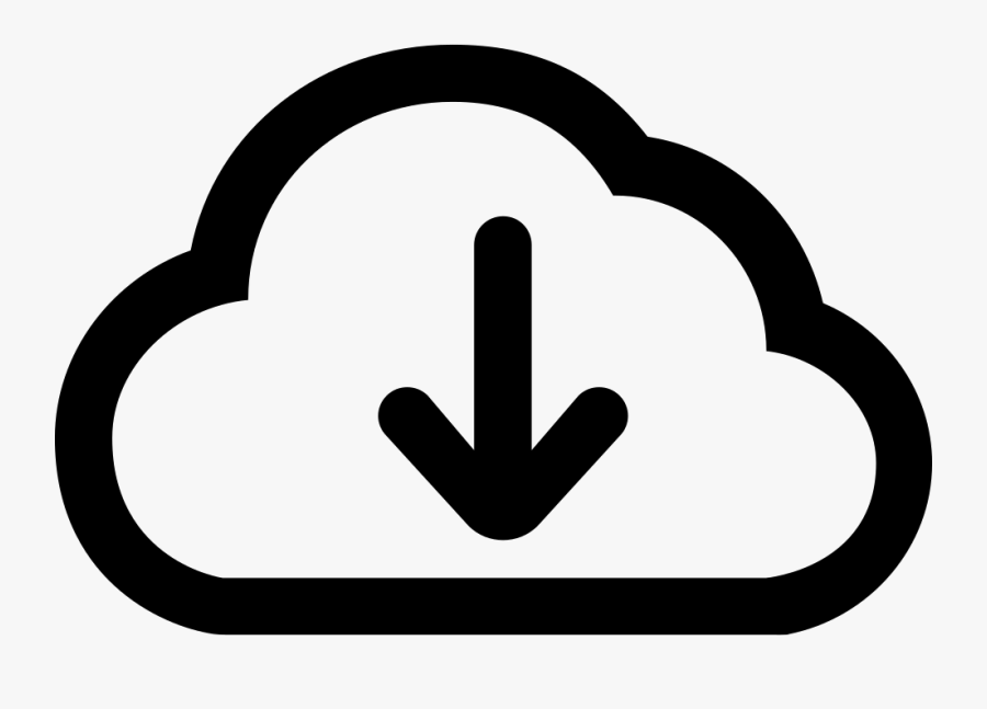 The Cloud Disk Storage, Transparent Clipart
