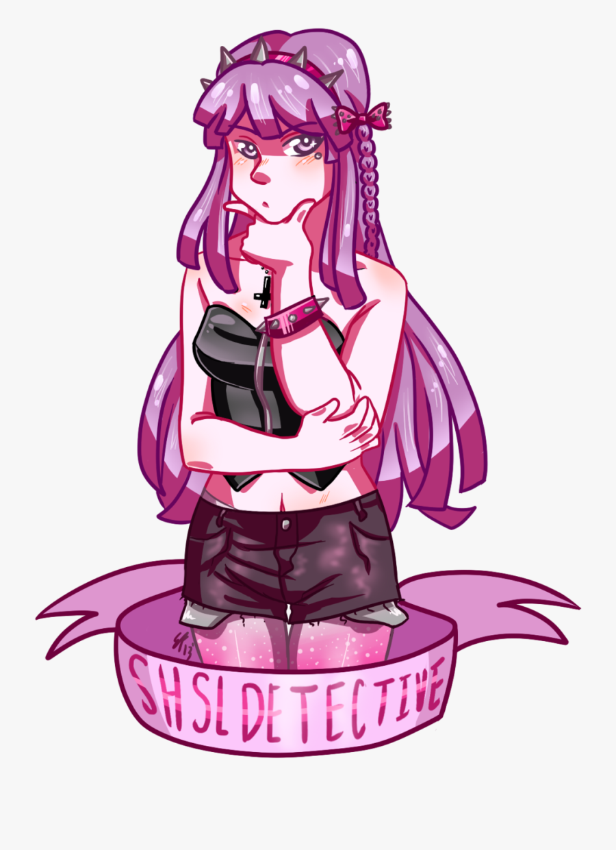 {pastel Goth} Super High School Level Detective By - Anime Pastels Goth, Transparent Clipart