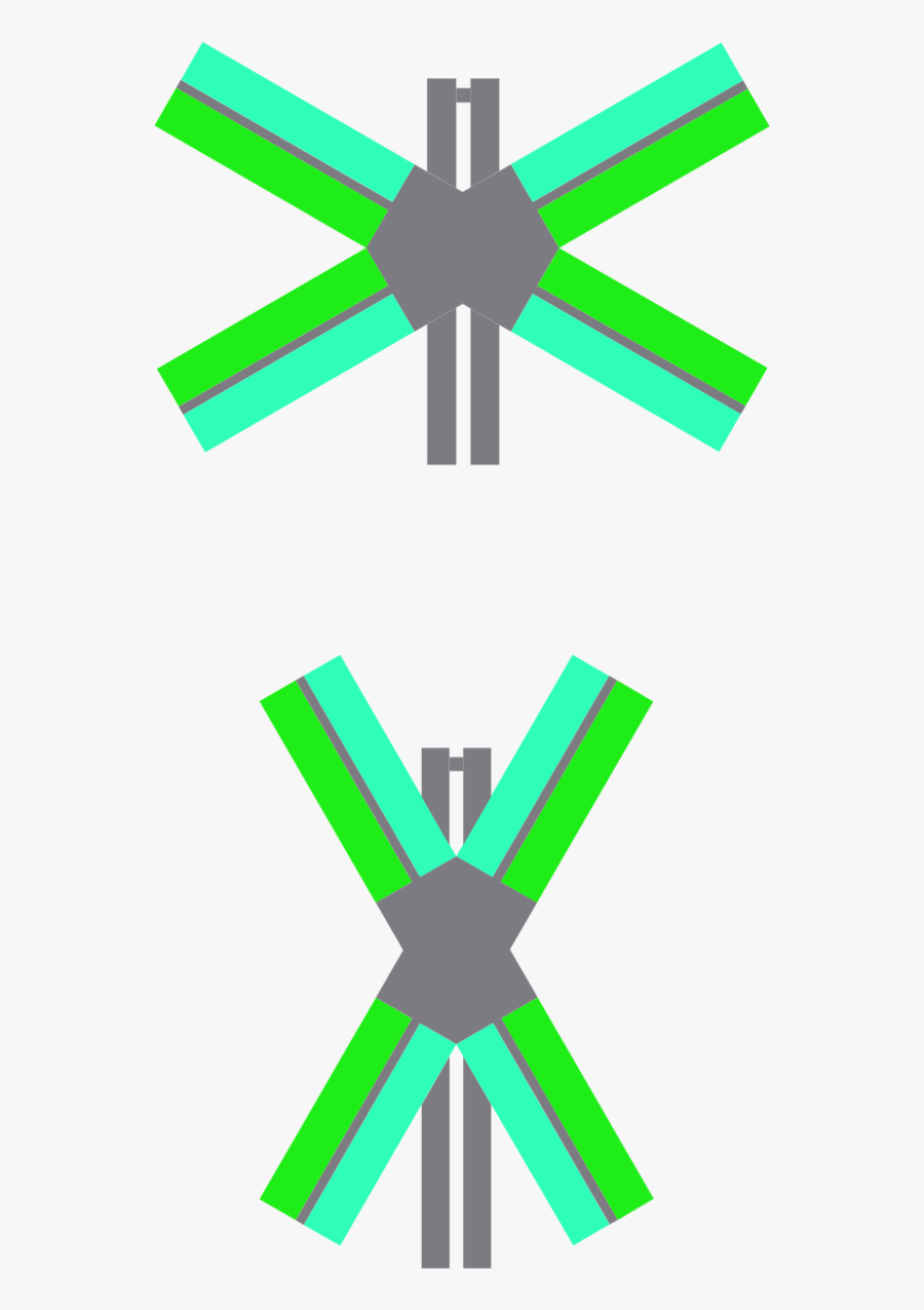 Rail Transport Train Tram Level Crossing Clip Art - Train Crossing Signals, Transparent Clipart