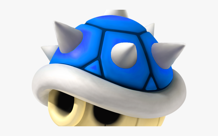 Transparent Nes Clipart - Mario Kart 8 Blue Shell, Transparent Clipart