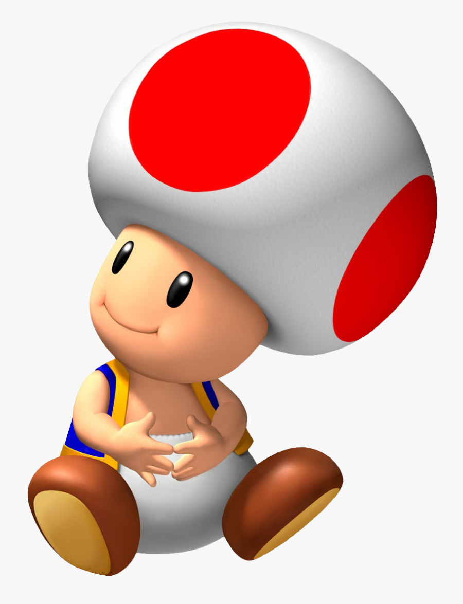 Nintendo Clipart Mario Mushroom - Super Mario Toad, Transparent Clipart