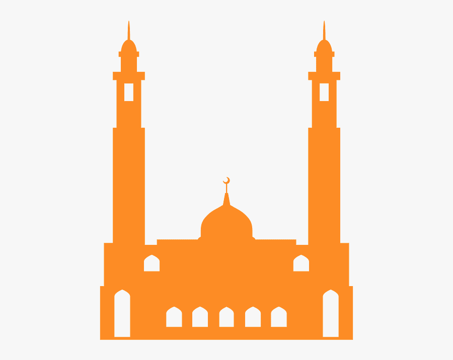 Contour Moskee, Transparent Clipart