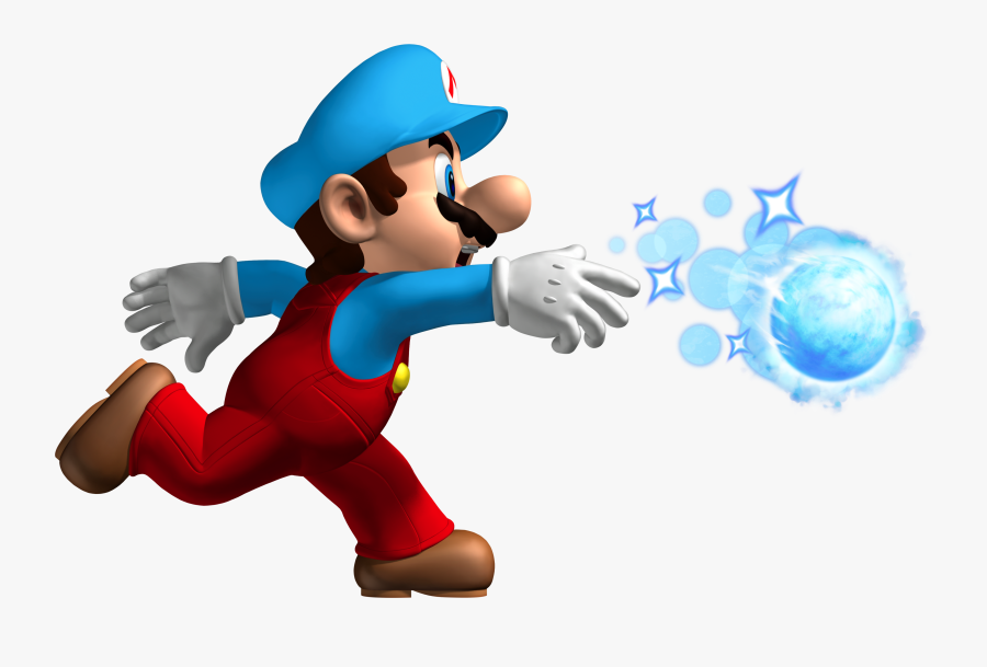 Ice Fantendo Nintendo Fanon - New Super Mario Bros Wii Ice Mario, Transparent Clipart