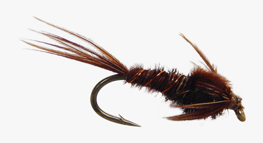Artificial Fly Pheasant Tail Nymph Fly Fishing Fly - Wet Flies Transparent Background, Transparent Clipart