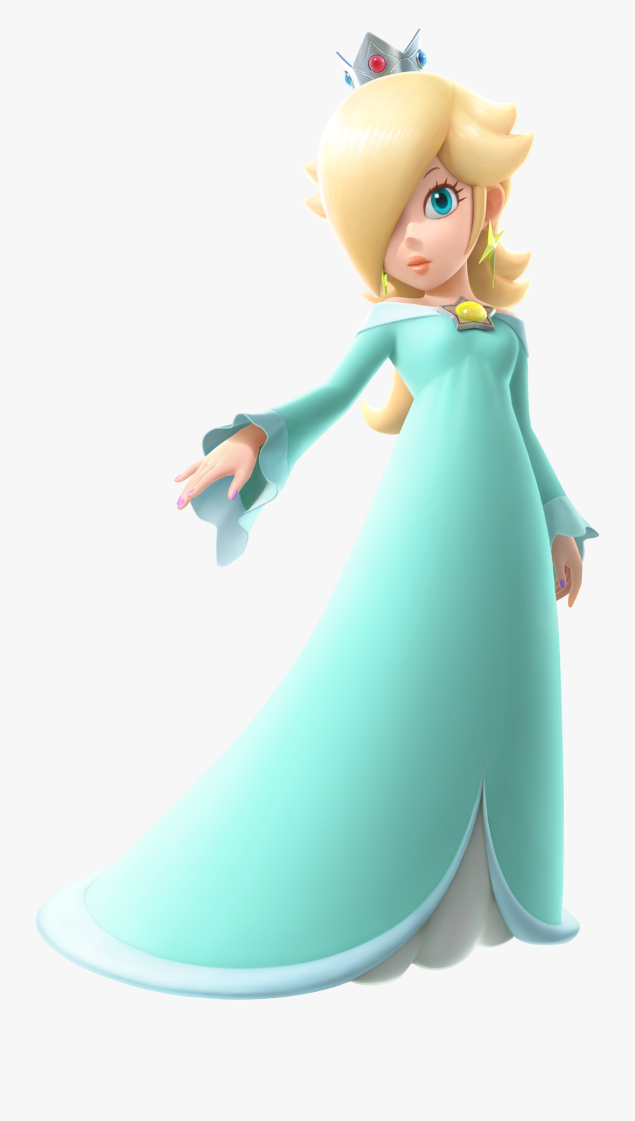 Clip Art Rosalina Nintendo - Rosalina Smash, Transparent Clipart