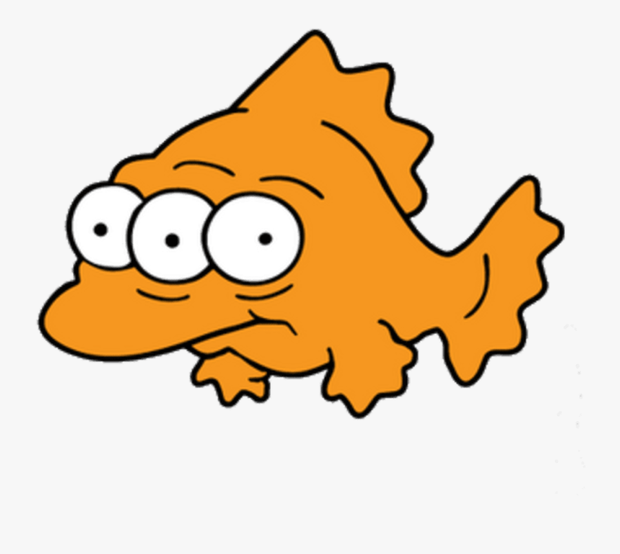#simpsons #fish #radioactive #3eyedfish #3eyes #freetoedit - Three Eyed Fish Simpsons, Transparent Clipart