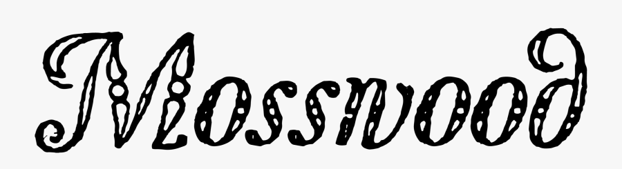 Mosswood Logo - Calligraphy, Transparent Clipart