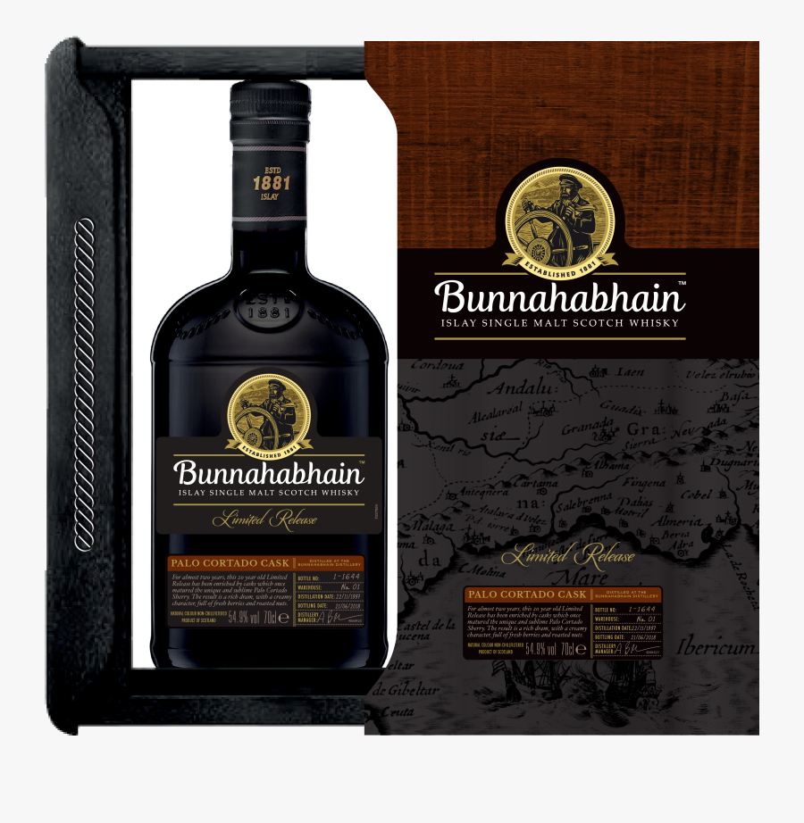 Bunnahabhain 1997 Palo Cortado Cask Finish, Transparent Clipart