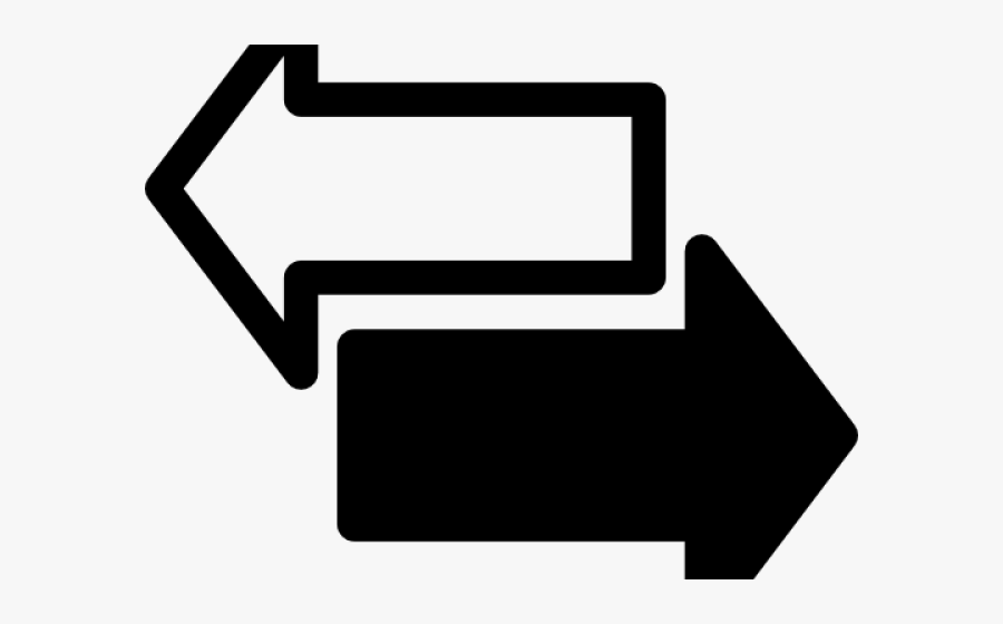 Right Clipart Black And White - Icon, Transparent Clipart