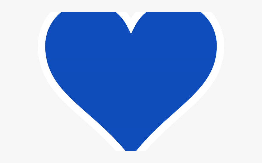 Instagram Blue Heart Icon, Transparent Clipart