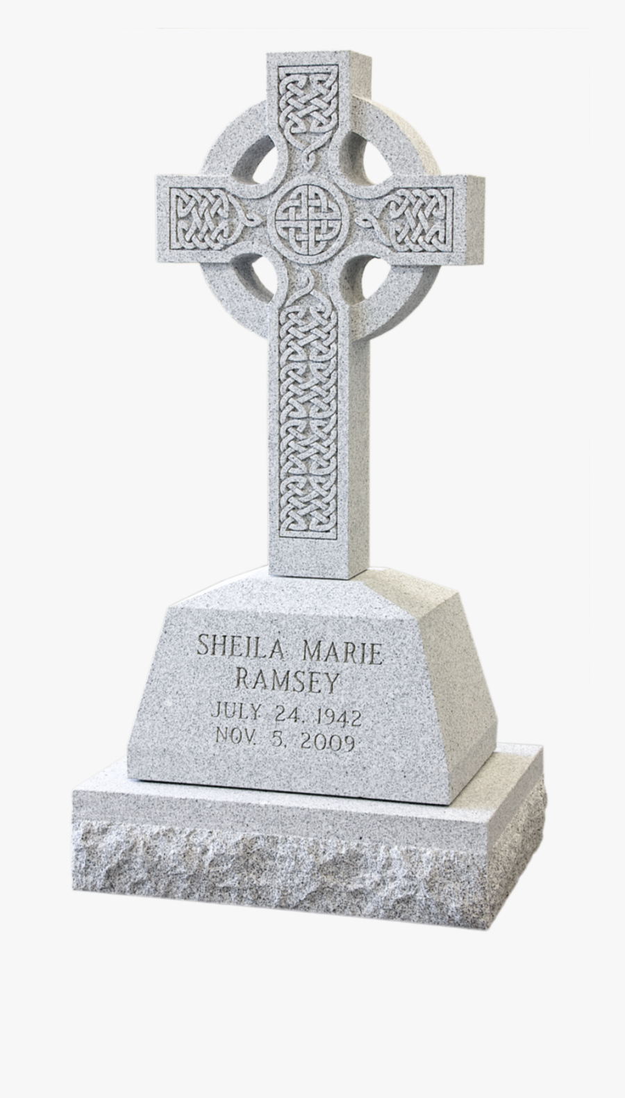 Transparent Cross Mark Png - Headstone, Transparent Clipart