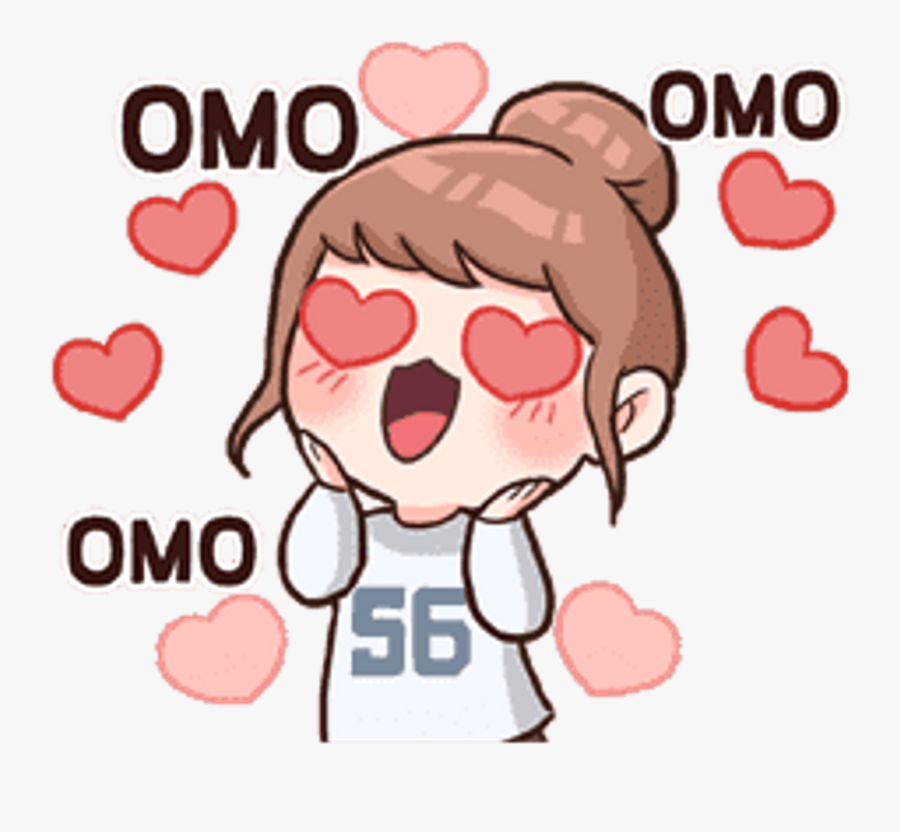 Cute Omg Cliparts - Kpop Fan Girl, Transparent Clipart