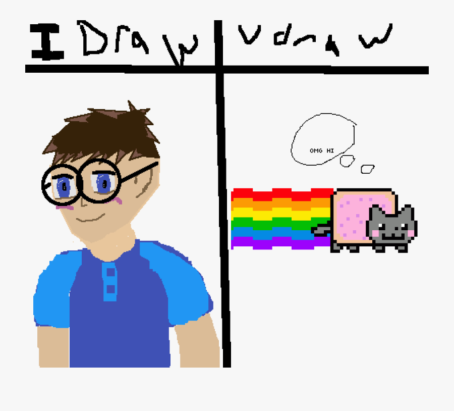 Colors Download Play Replay Settings Clipart , Png - Nyan Cat, Transparent Clipart