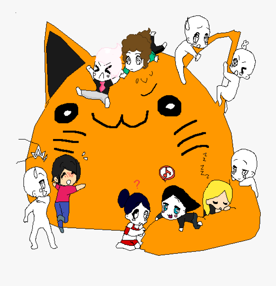 Transparent Big The Cat Png - Cartoon, Transparent Clipart