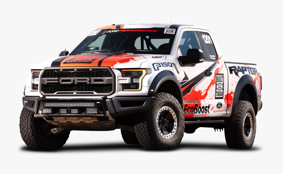 Ford F 150 Raptor White Car Png Image - Ford F150 Raptor Hd, Transparent Clipart