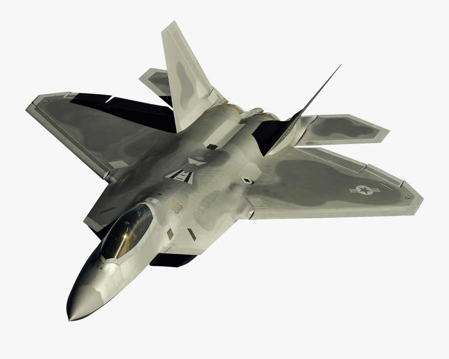 Airplane Clipart Stealth - F 22 Raptor, Transparent Clipart