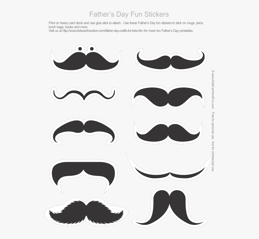 Moustache, Transparent Clipart